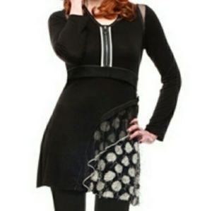 New W/ Tags! Double Jeu Paris Peacock Tunic